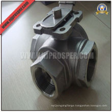 Three-Way Ball Valve with Mounting Pad (YZF-V11)